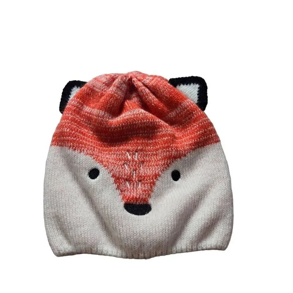 Fox Child beanie hat 4-6